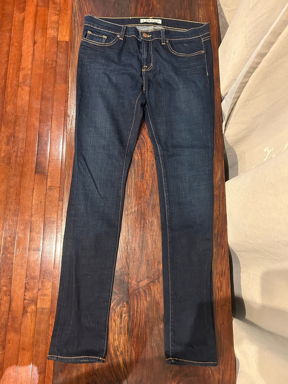 J Brand Women's Dark Indigo Skinny Jeans
